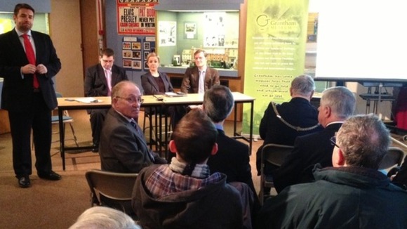 Grantham museum press conference