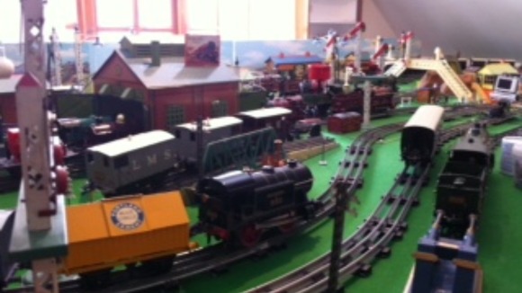 Parts of the train collection date back to the 1930s.
