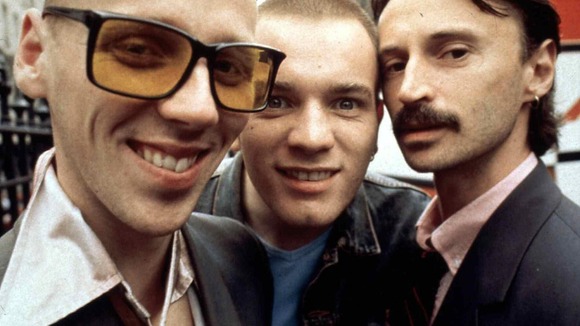 A scene from Trainspotting starring (L-R) Ewan Bremner, Ewan McGregor and Robert Carlyle