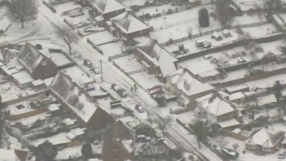 The situation on some residential streets is worse than on the main roads