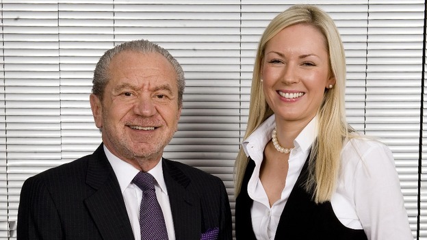 Lord Sugar and Stella English