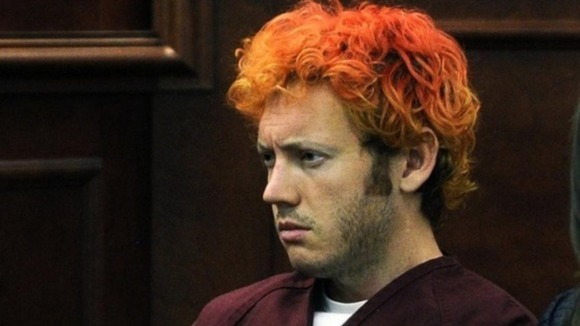James Holmes seen in court shortly after the Colorado shootings