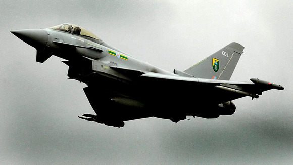 Eurofighter Typhoon aircraft