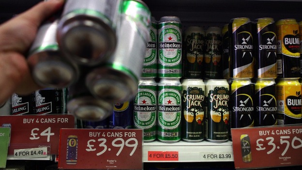 The issue of minimum alcohol pricing has split Conservatives in the Cabinet