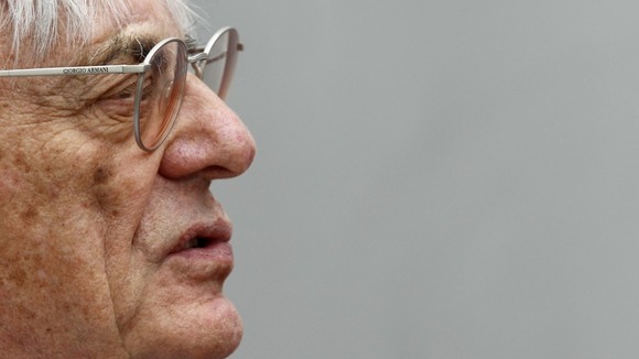 Formula One CEO Bernie Ecclestone