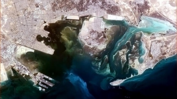 Tarout Bay in Saudi Arabia