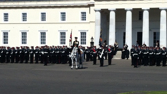 Sandhurst parade