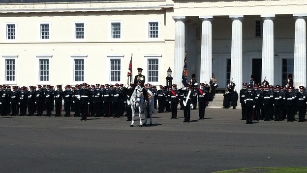 Sandhurst parade