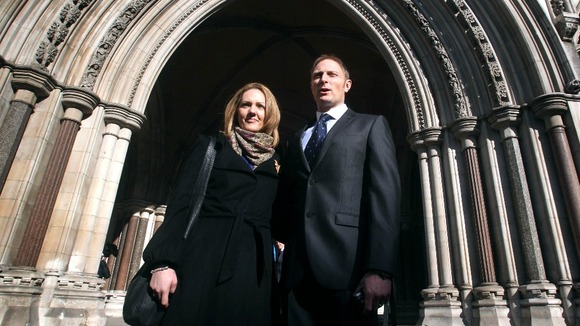 SAS sniper Sergeant Danny Nightingale with his wife Sally.