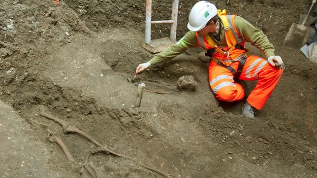 'Black Death' burial ground