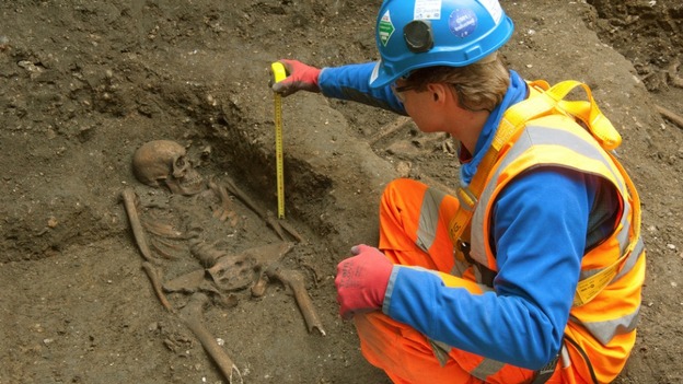 'Black Death' burial ground