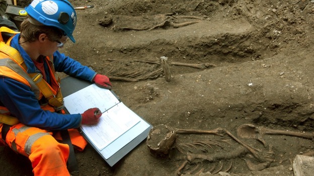 'Black Death' burial ground