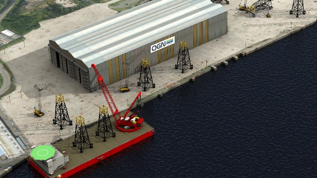Wind farm factory