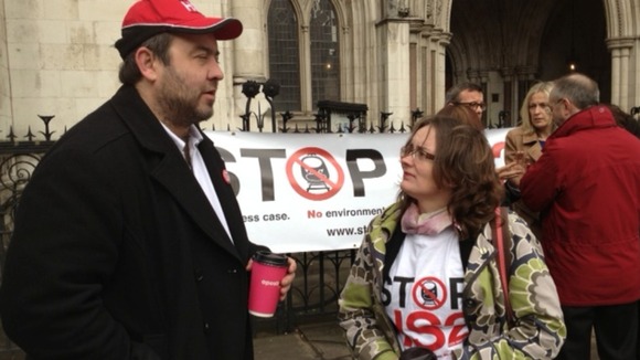 HS2 campaigners