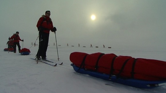 Cold weather training in Iceland