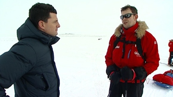 Geraint Vincent with Duncan Slater