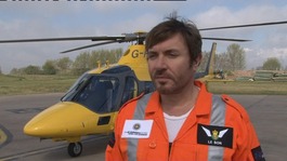 Simon Le Bon at Coventry's Baginton airport