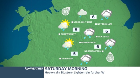 Saturday morning weather