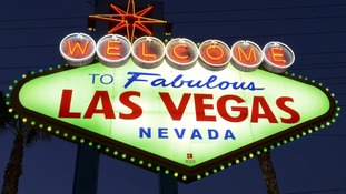 The Las Vegas 'Welcome' sign in Nevada, USA