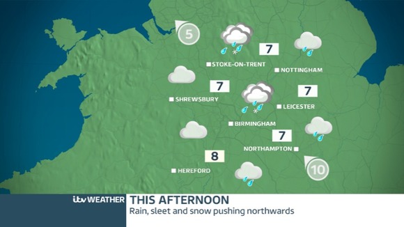 Sunday afternoon weather