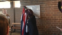 plaque unveiling