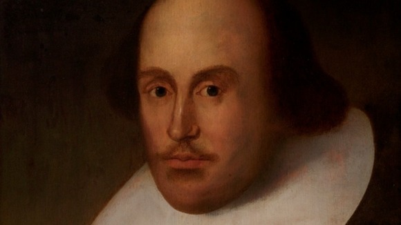 Portrait of Shakespeare, believed to be have painted from life