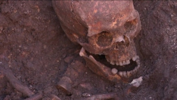 King Richard III's remains were found in a car park in Leicester