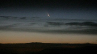 Comet soars over region