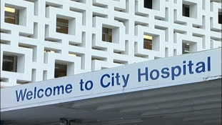 City hospital in Birmingham