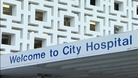 City hospital in Birmingham