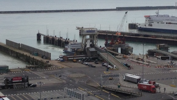 The ship the Joline at Dover