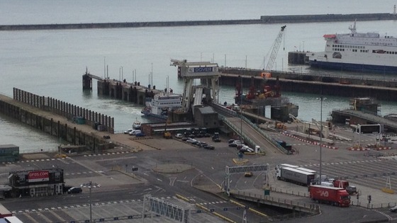 The ship the Joline at Dover