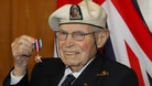 Arctic convoy veteran Eddie Grenfell, 93, with his Arctic Star medal