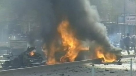 Ali Hamdani reports covers a protest after an attack at a mosque.