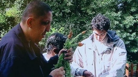Gerald pictured at a gardening centre