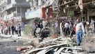 The aftermath of today's attack in Iraq's capital Baghdad