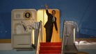 President Obama leaves for his visit to Israel