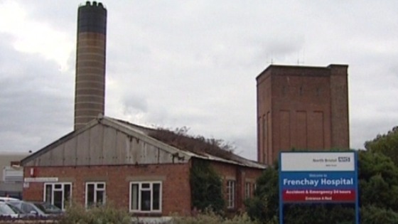 Exterior of Frenchay Hospital