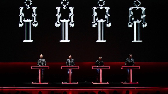 Kraftwerk in action at Tate Modern ast month
