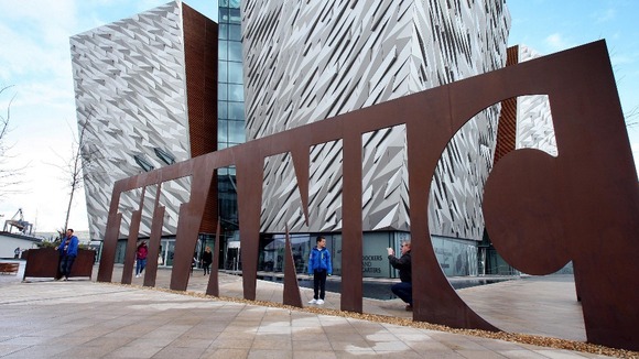 The new Titanic Visitor centre in Belfast.