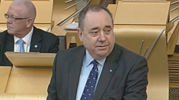 Scotland's First Minister Alex Salmond.
