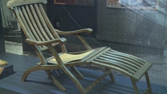 Titanic deck chair