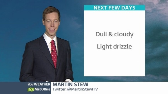 ITV London's Weatherman Martin Stew