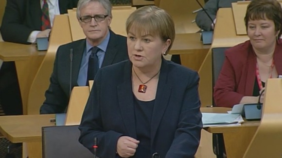 Scottish Labour leader Johann Lamont.