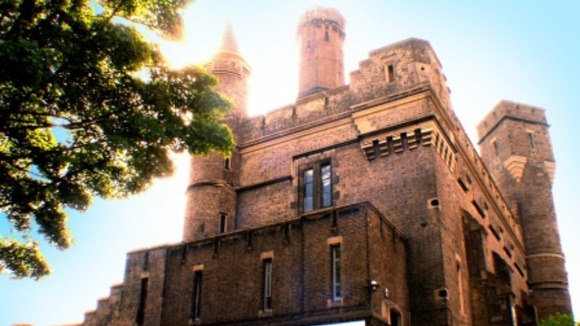 The outside of the climbing centre.