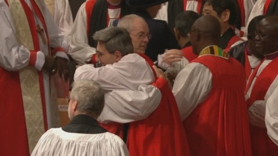 The new Archbishop of Canterbury, Rt Rev Justin Welby 