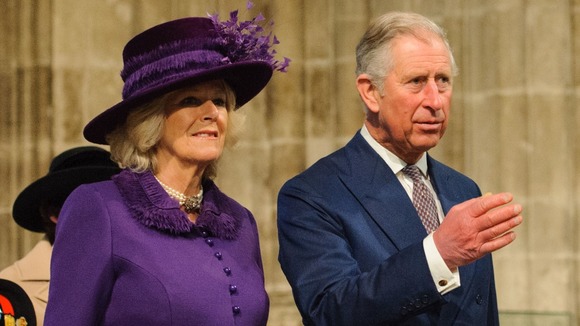 The Prince of Wales and the Duchess of Cornwall attended the ceremony.
