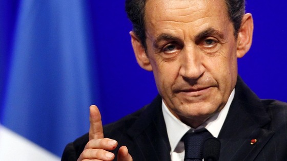 Former French President Nicolas Sarkozy.