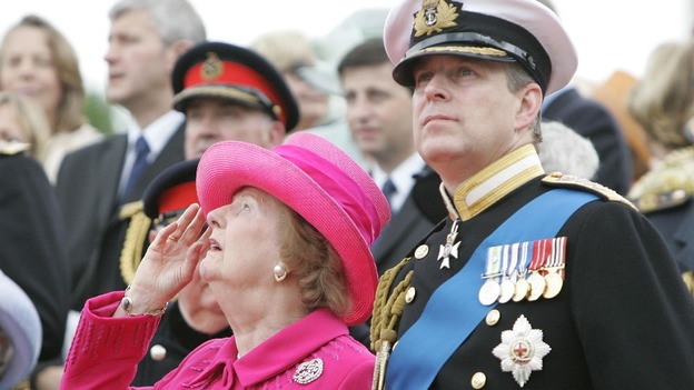 Margaret Thatcher grappled with the deployment of the Duke of York to the Falklands