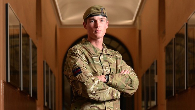Ministry of Defence of Captain Michael Dobbin, 28, from the Grenadier Guards